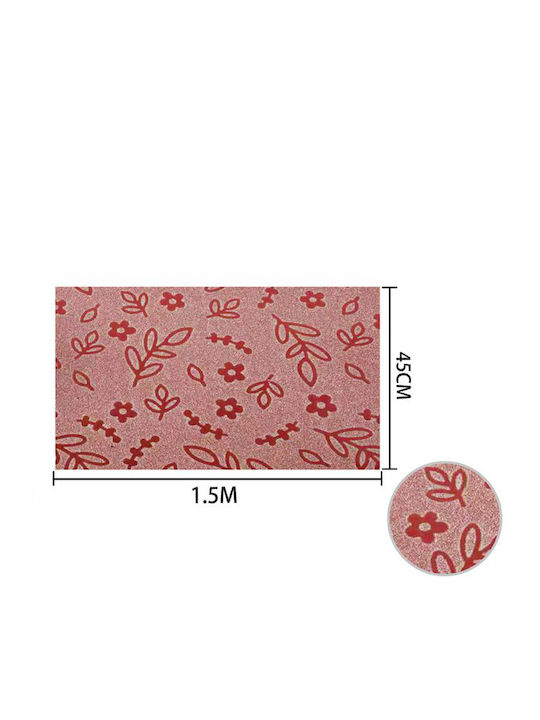 Self-adhesive Wall Mural Red 150x45cm