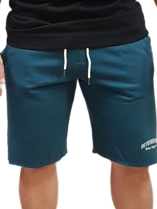 Rebase Herrenshorts Deep Teal, Blue