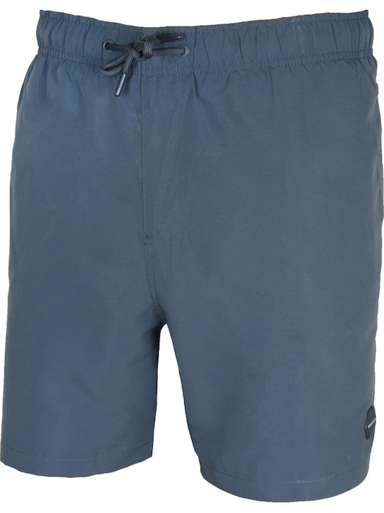 Double Herren Badebekleidung Bermuda Blau