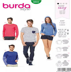 Πατρόν Burda Μπλούζες Πουκάμισα 32-46 6602