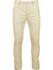 Herrenhose Chino Schlank Passform Beige