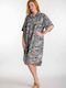 Rima Beachwear Women's Caftan Beachwear White-black