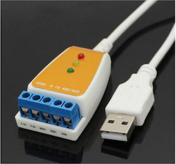 Usb A Male To Rs485 Adapter White