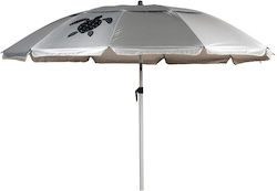 Summer Club Eden 2.25m Ασημί Silver/Beige Summer Club Eden 2.25m Ασημί Silver/Beige
