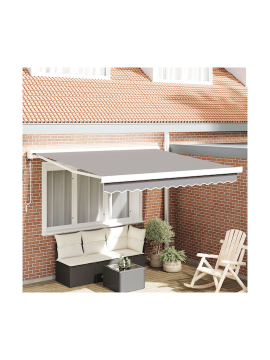 vidaXL Tenda-Rahmen Terrasse 3,5x2,5m