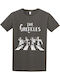 Short Sleeve Printed Blouse Greekles Anthracite