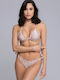 Set Bikini Τριγωνάκι Ροζ