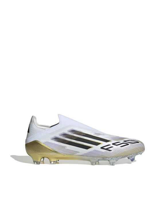 adidas F50 Elite JH7625 Fußballschuhe mit Stollen Weiß Skroutz