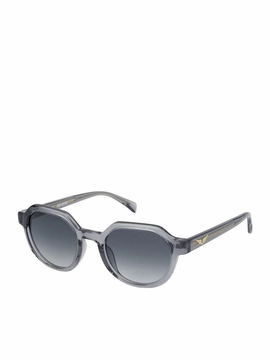 Zadig & Voltaire Unisex Sunglasses with Gray Pl...
