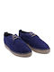 Suede Γυναικείες Εσπαντρίγιες σε Navy Μπλε Χρώμα