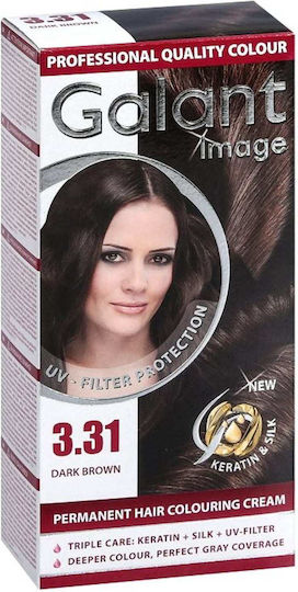Rosa Impex Βαφή Μαλλιών 3.31 Dark Brown