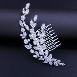 Hochzeitsdekorationen & Zubehör Schmuck Haarspange Zirkon Silber Flower Lilly Hairpin Ba01