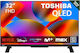 Toshiba Smart Τηλεόραση 32" Full HD QLED QV2F HDR (2024) 32QV2F63DG