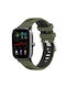 Λουράκι Σιλικόνης Πράσινο (Amazfit GTS 4 Mini)