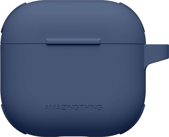 AmazingThing Omni Case Silicone in Blue color for Apple AirPods 4