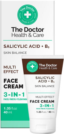 The Doctor Health & Care SALICYLIC ACID + B5 Ενυδατική Κρέμα Προσώπου 40ml