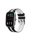 Amazfit GTS 2 Mini Brățară Sportivă Silicon Dublu Culoare 20mm Negru+Alb