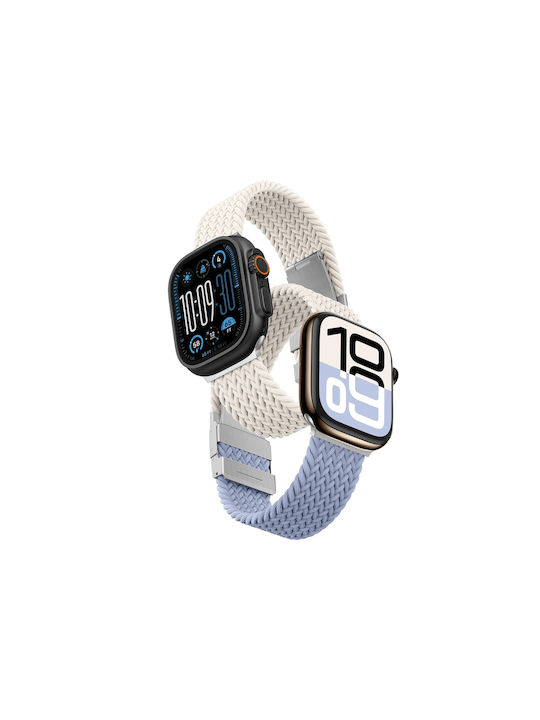Комплект 2 Amazingthing Blend Каишки Apple Watch 45 46 49мм Космическо Син Stellar