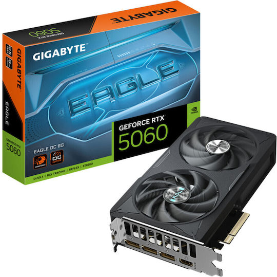 Gigabyte GeForce RTX 5060 8GB GDDR7 Eagle OC Grafikkarte