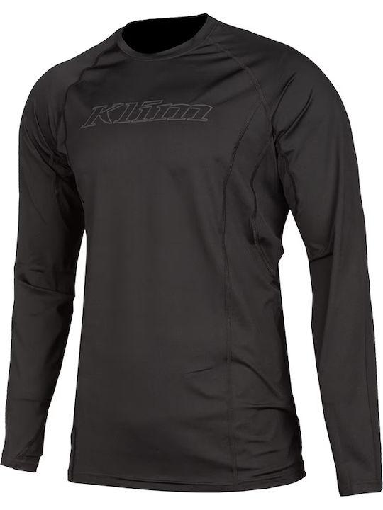 Klim Aggressor 1.0 Ανδρική Ισοθερμική Μακρυμάνικη Μπλούζα Μαύρη