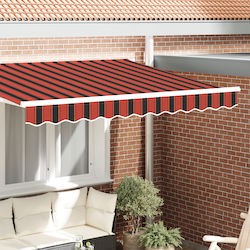 vidaXL Τεντόπανο Πορτοκαλί 2.3x0.2m