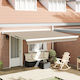 vidaXL Markisenstoff Beige 3.5x4m