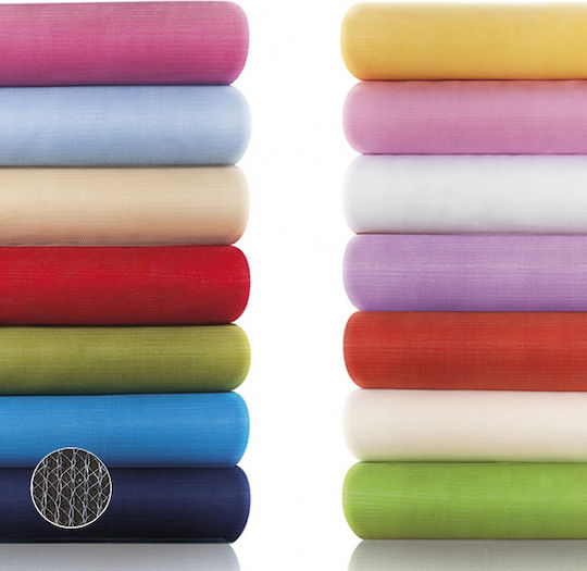 Тюл Органза 200см Ширина Оранжев Оранжев