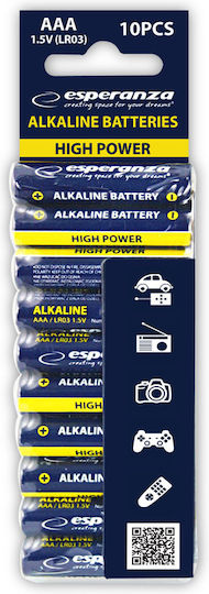 Esperanza Alkaline Batterien AAA 1.5V 10Stück