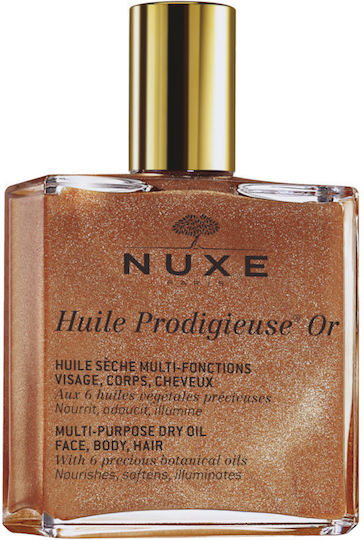 Nuxe Huile Prodigieuse Or Mehrzweck Trocken Schimmerndes Pflegeöl 100ml