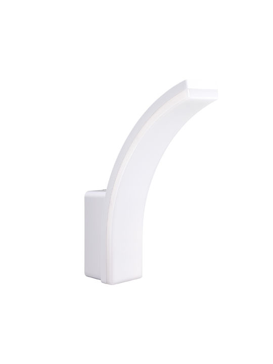 Maclean Energy Rezistent la apă Corp de iluminat de Exterior cu LED Integrat în Culoare Alb MCE511 W Maclean Energy Rezistent la apă Corp de iluminat de Exterior cu LED Integrat în Culoare Alb MCE511 W