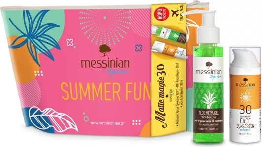 Messinian Spa Summer Fun Σετ με Αντηλιακό Προσώπου & After Sun SPF30 3τμχ