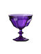 Mario Luca Giusti Ice Cream Serving Bowl Round Purple with Diameter 12cm