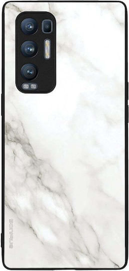 Sonique Marble Series Case Oppo Find X3 Neo 5g White