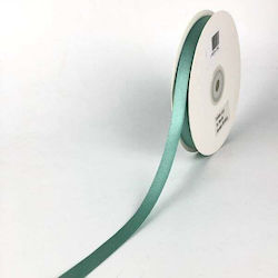 Satin Double Face Ribbon 1cmx50m Green Teal
