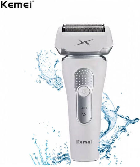 Kemei KM-116 Ξυριστική Μηχανή Προσώπου Επαναφορτιζόμενη / Με Καλώδιο
