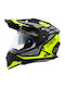 O'Neal Sierra R V.24 Fluo Yellow / Black / Grey Κράνος Μηχανής On-Off DOT / ECE 22.06 με Pinlock και Sunvisor