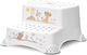 Lorelli Bertoni Double Step Stool Royal Lion Wh...