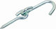 Lux Tools Cârlig Metalic cu Diametru M1.2 și Lungime 150mm