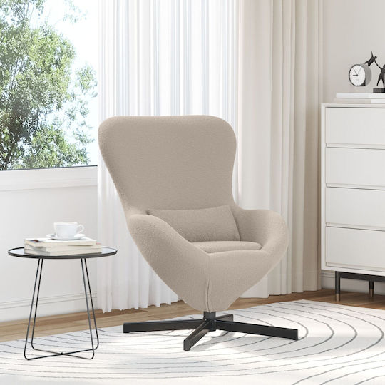 Sessel Light Grey 63x73x90cm