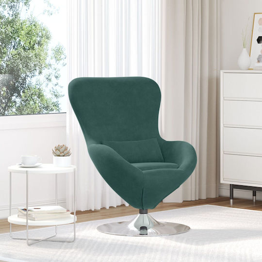 Armchair Dark Green 63x73x90cm