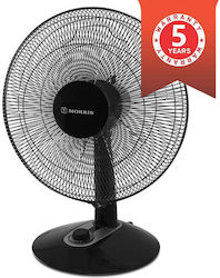 Morris MFT-16253 Επιτραπέζιος 40cm Μαύρος