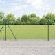 vidaXL Plasă de sârmă Galvanizat Verde 1x10m
