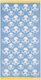 Kentia Merik Kids Beach Towel Light Blue 140x70cm