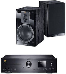 Magnat Soundsystem 2 Paket MC 400+Signature 503 IC-D149524+D146200 mit CD Player und Bluetooth Schwarz