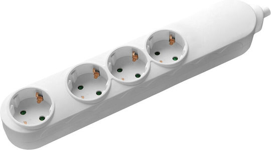 Samus Steckdosenleiste 4 Positionen mit Kabel 1.5m