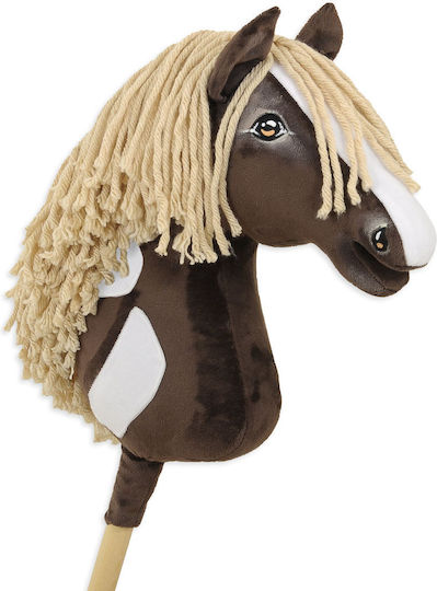 Hobby Horse Large Premium Stick Horse Western Iv Dark Bay Light Mane A3