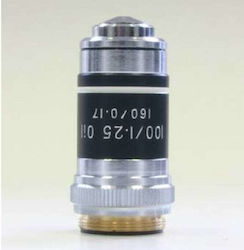 Bresser Din 100x Objektiv Mikroskop Plan Achromatisch Unendliche Korrektur 100x Optische Vergrößerung 1,25mm Blendenöffnung 0,17mm Deckglas Din Rms Gewinde Bresser Din 100x Objektiv Mikroskop Plan Achromatisch Unendliche Korrektur 100x Optische Vergrößerung 1,25mm Blendenöffnung 0,17mm Deckglas Din Rms Gewinde