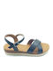 Women's Flat Sandals in Black Color