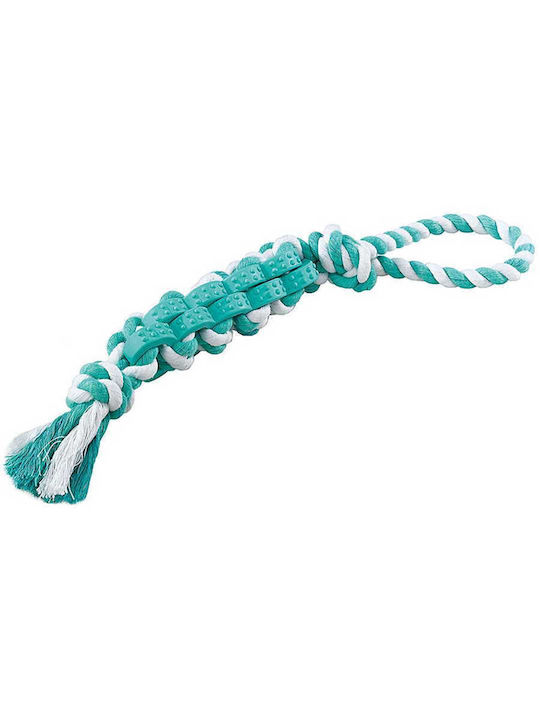 Ferplast Παιχνίδι Σκύλου Pa 6420 40 X 4 X 4 Cm Mixed Color Ανθεκτικό Βαμβάκι Καουτσούκ Λαβή