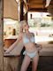 Bikinihosen Slip Hellblau